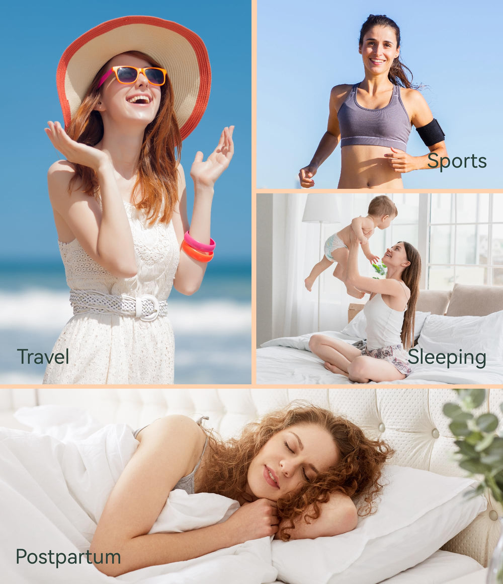 IRISMORII skin-friendly cotton blend for gentle wear.
