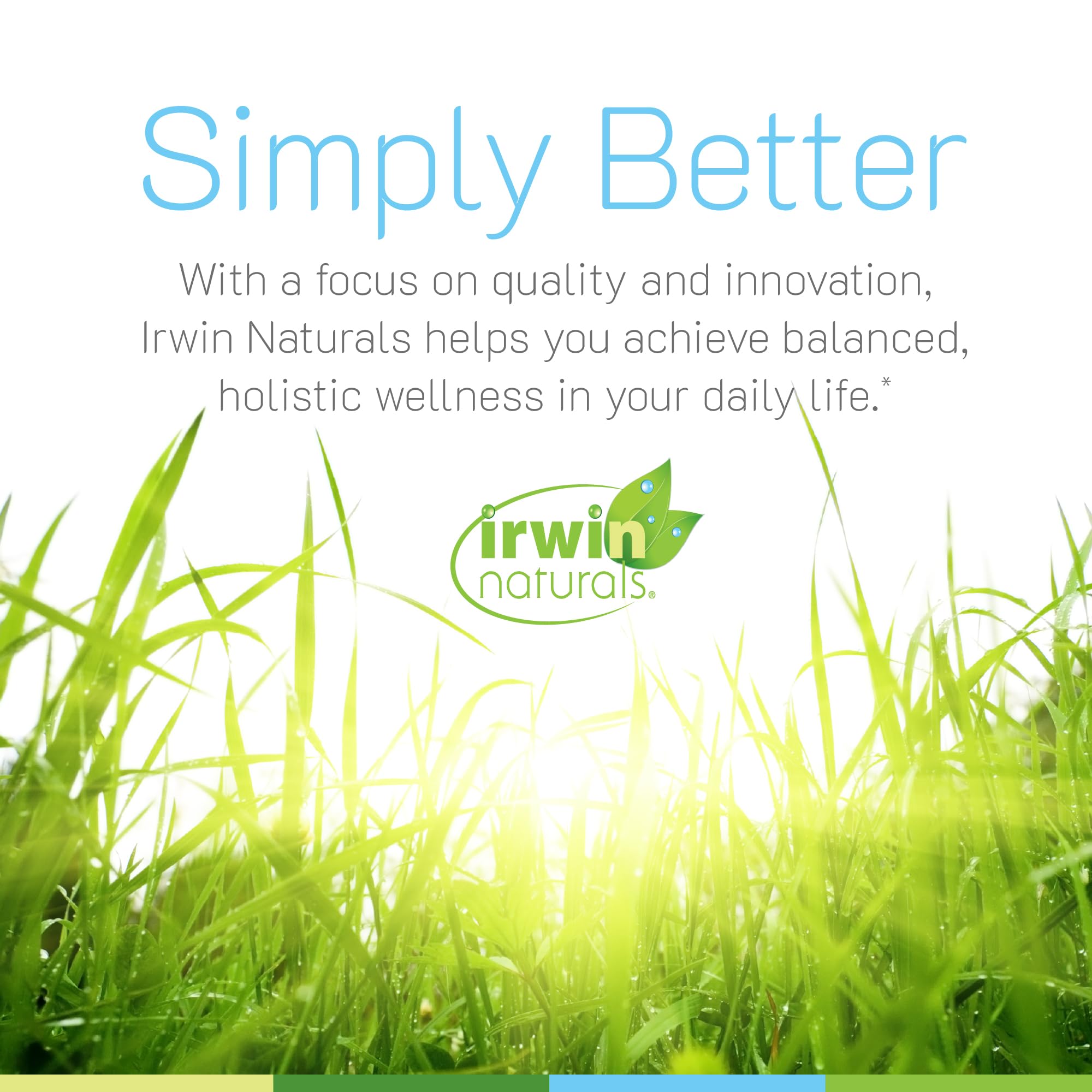 Irwin Naturals EstroPause daily-use setup illustrating quick morning routine.