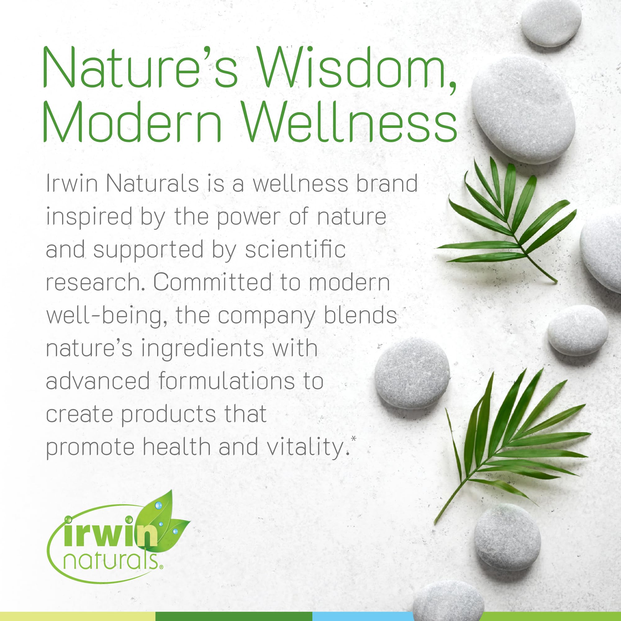 Irwin Naturals EstroPause ingredients icon showing minerals and botanicals at a glance.