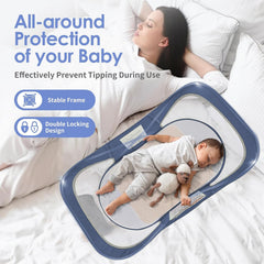 ISELECTOR bassinet mosquito net and sunshade outdoors