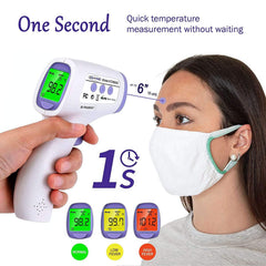 ITA-MED dual mode measures body and surface temps for versatile use.