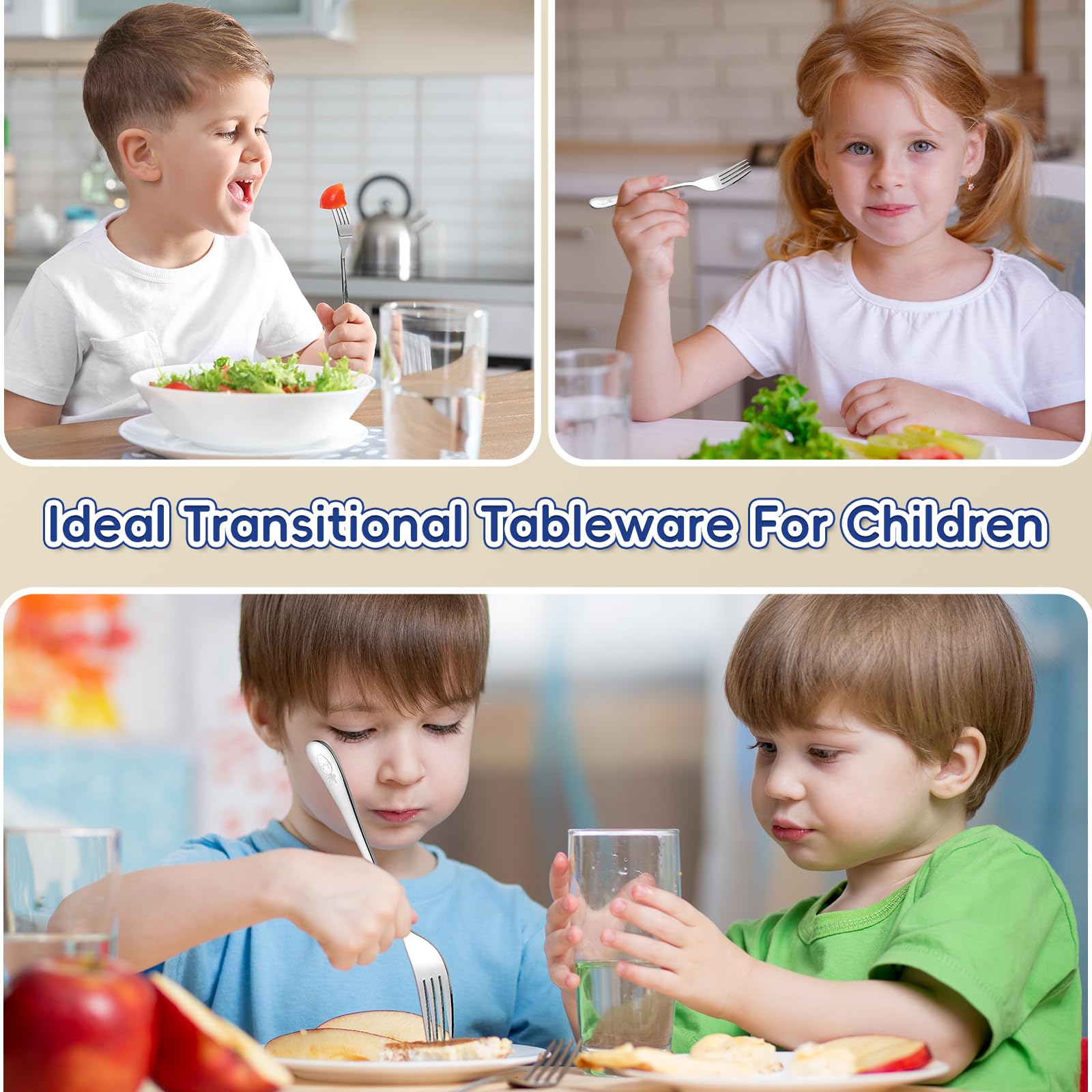 ITITT portable cutlery bag keeps utensils organized for school.