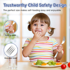 ITITT smooth-edge design ensures safe, confident eating for kids.