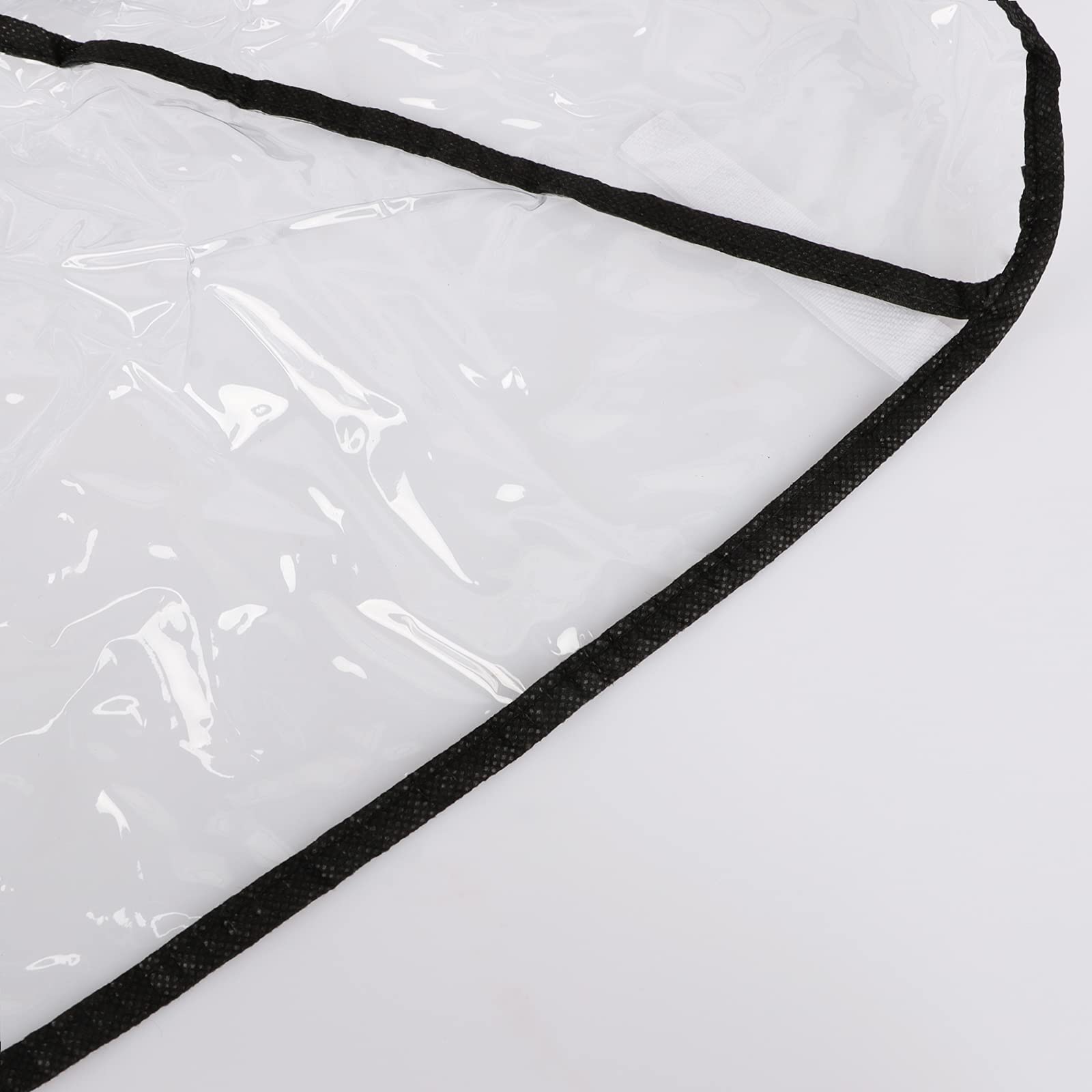 ITODA universal-fit rain cover works with most strollers and protects from wind.