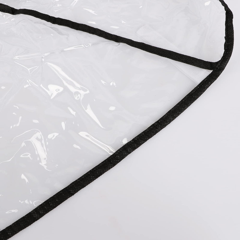 ITODA universal-fit rain cover works with most strollers and protects from wind.
