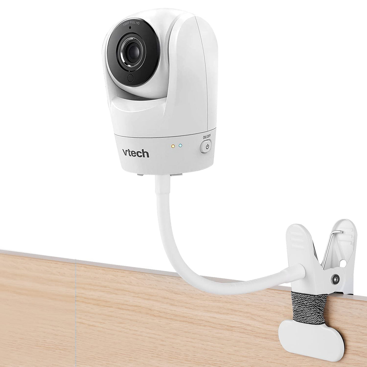 iTODOS clip-on crib mount enables stable, hands-free baby monitoring
