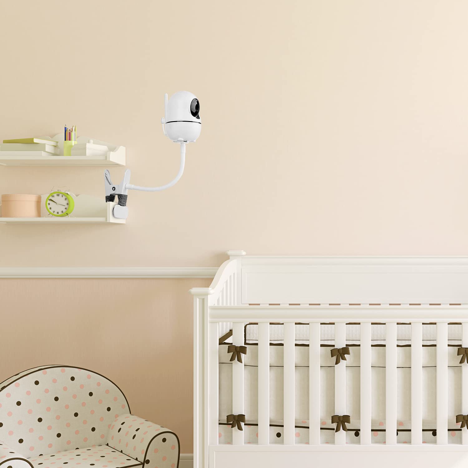 Itodos gooseneck angle-adjustment image reveals 360-degree viewing flexibility.