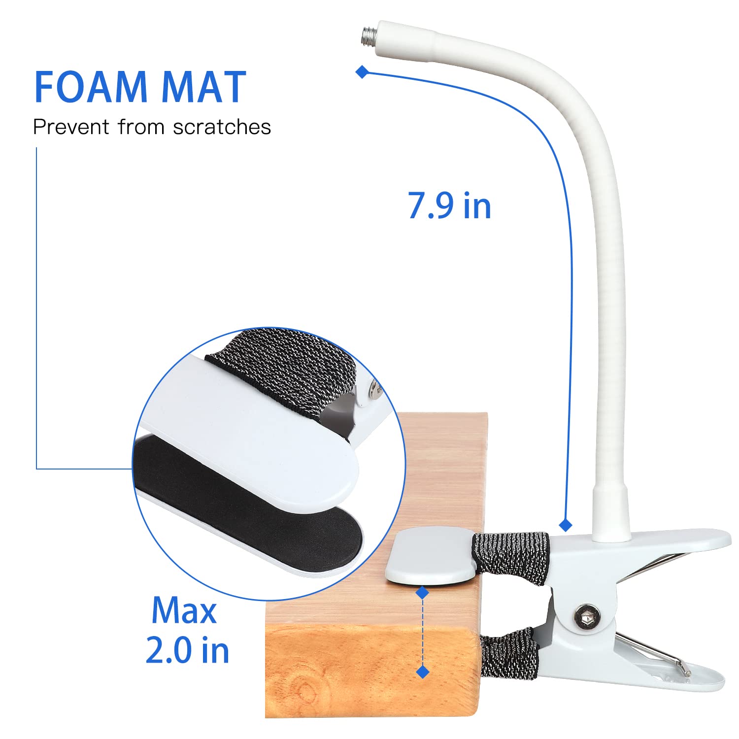 iTODOS 1-pack mount designed for Nanit Pro compatibility and flexible attachment.