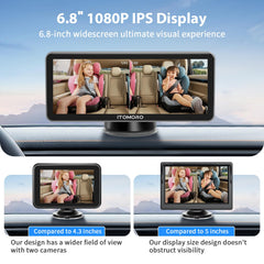Itomoro headrest mount for quick and stable camera attachment