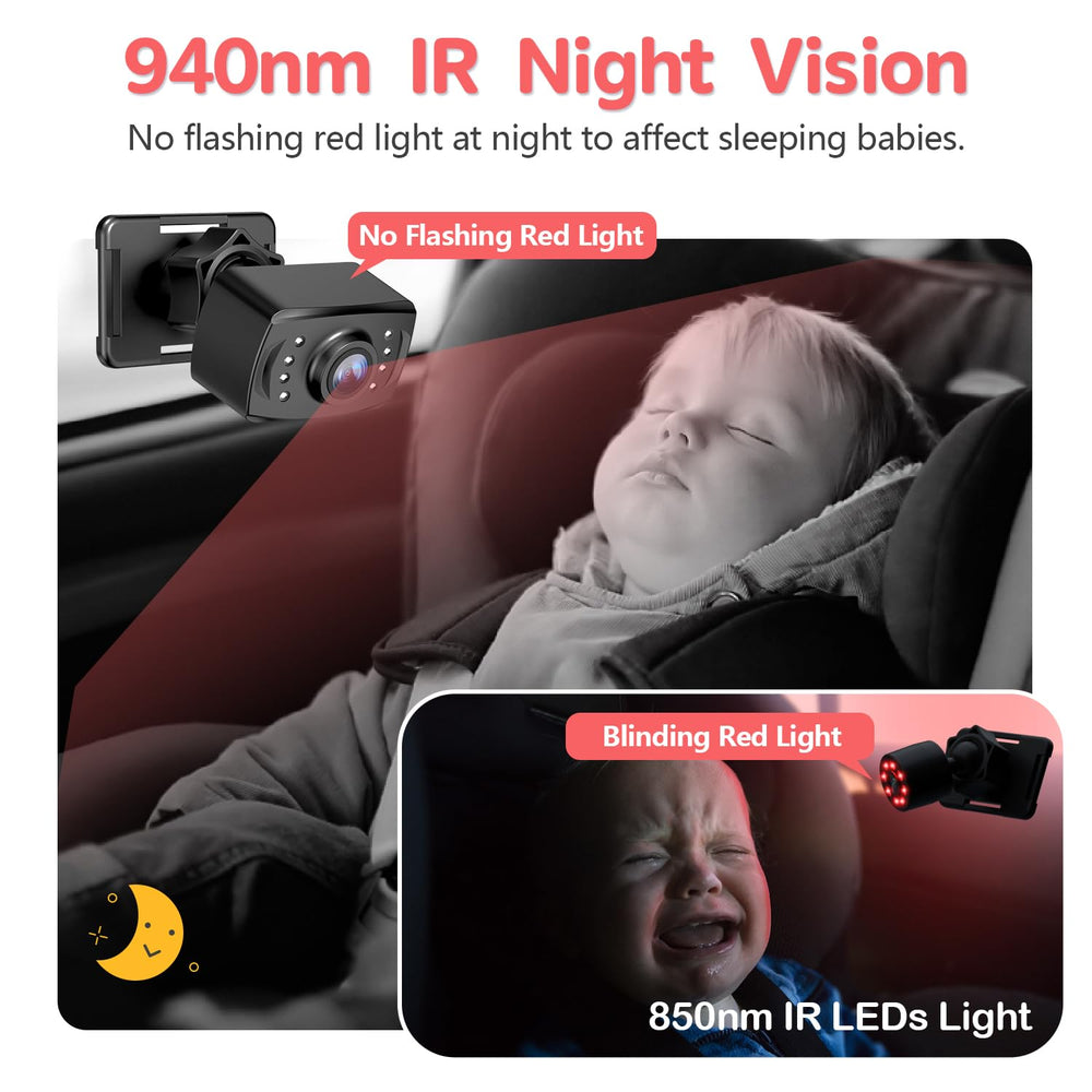 Itomoro night vision enables clear rear view in low light without glare.