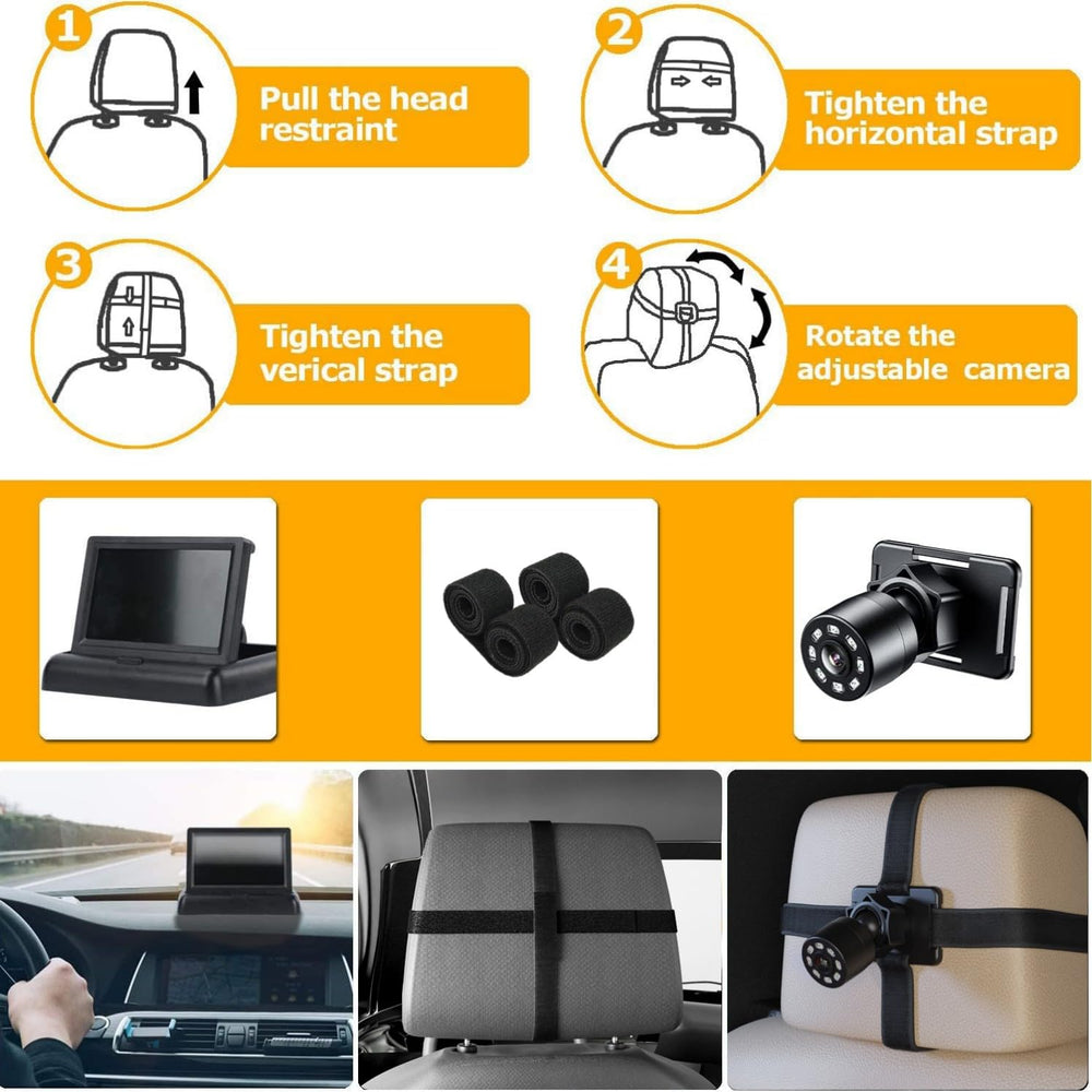 Itomoro stable mount minimizes vibration during car travel.