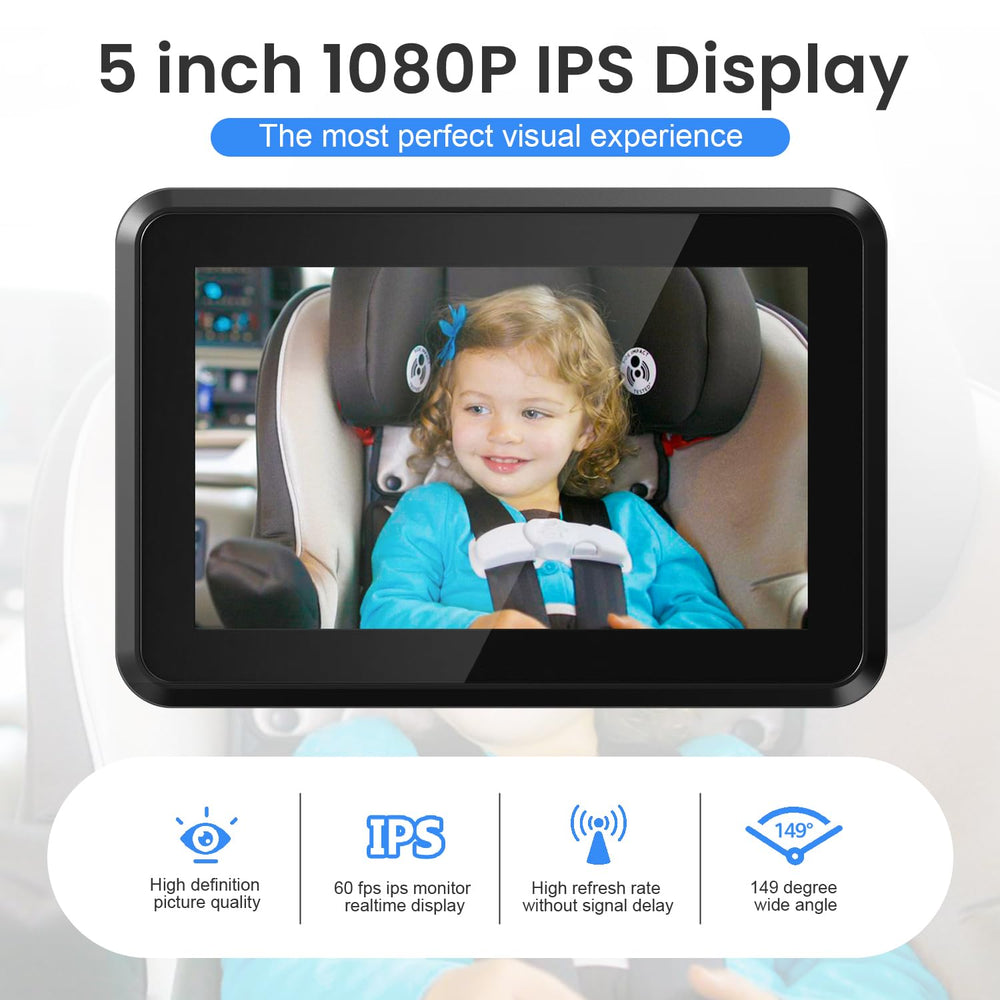 Itomoro Mirror's 360-degree rotation lets you adjust the view as needed.