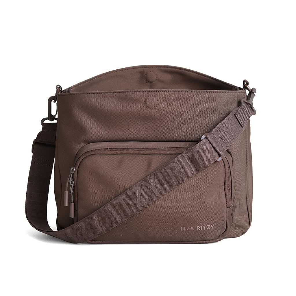 Itzy Ritzy Belong Cargo Caddy crossbody mode for on-the-go convenience