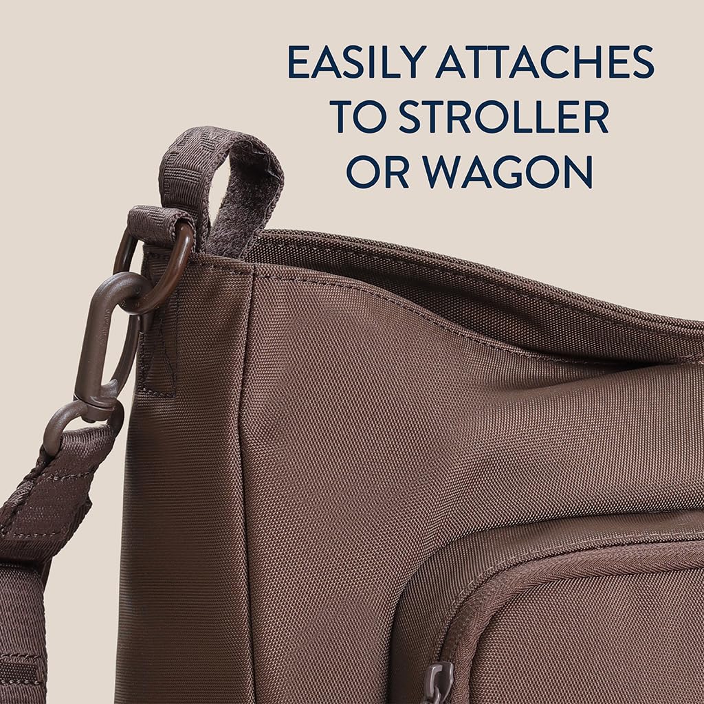 Itzy Ritzy Belong Cargo Caddy interior pocket keeps valuables secure during errands