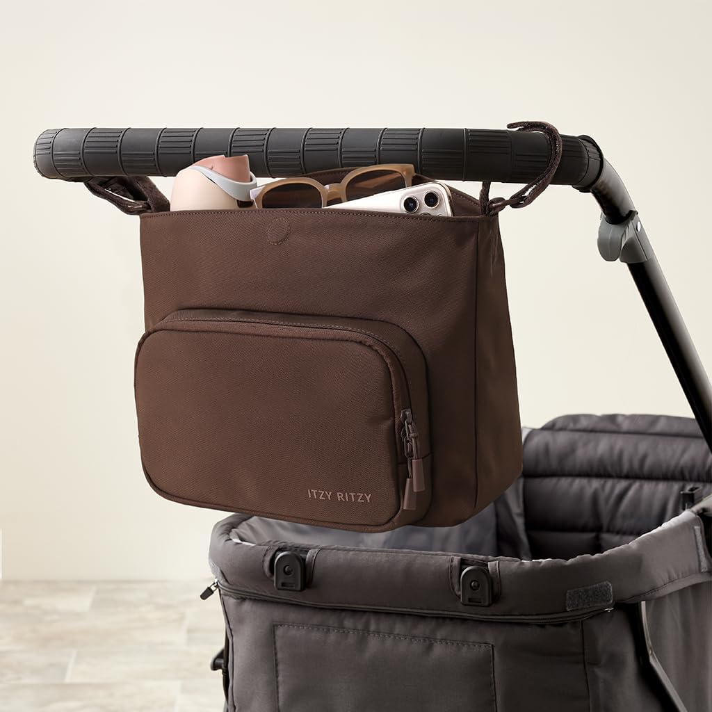 Itzy Ritzy Belong Cargo Caddy ripstop lining adds durability and easy cleaning