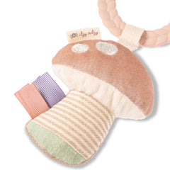 Itzy Ritzy Bitzy Busy Ring textured ribbons encourage tactile exploration