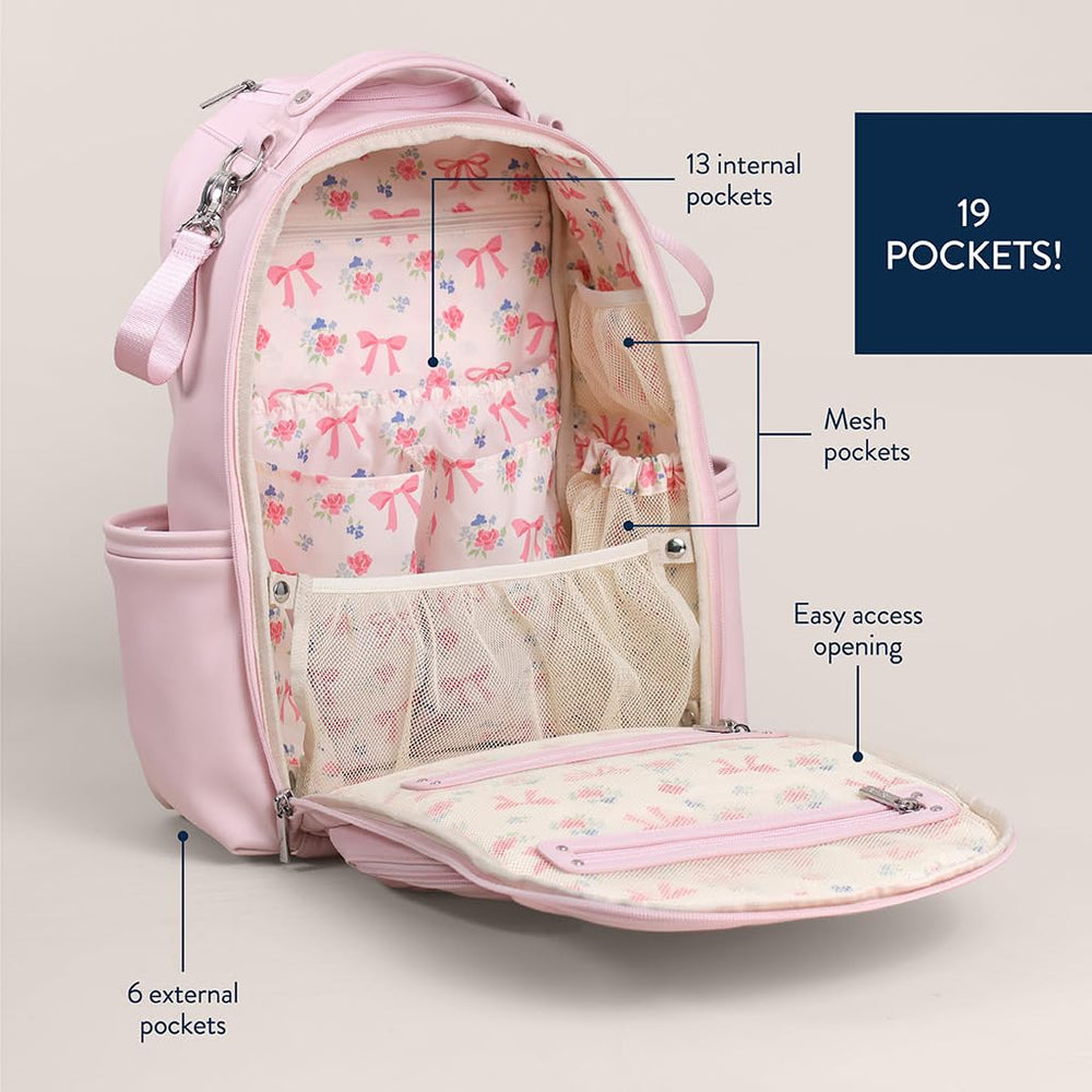 Itzy Ritzy Boss Plus stroller straps for hands-free travel