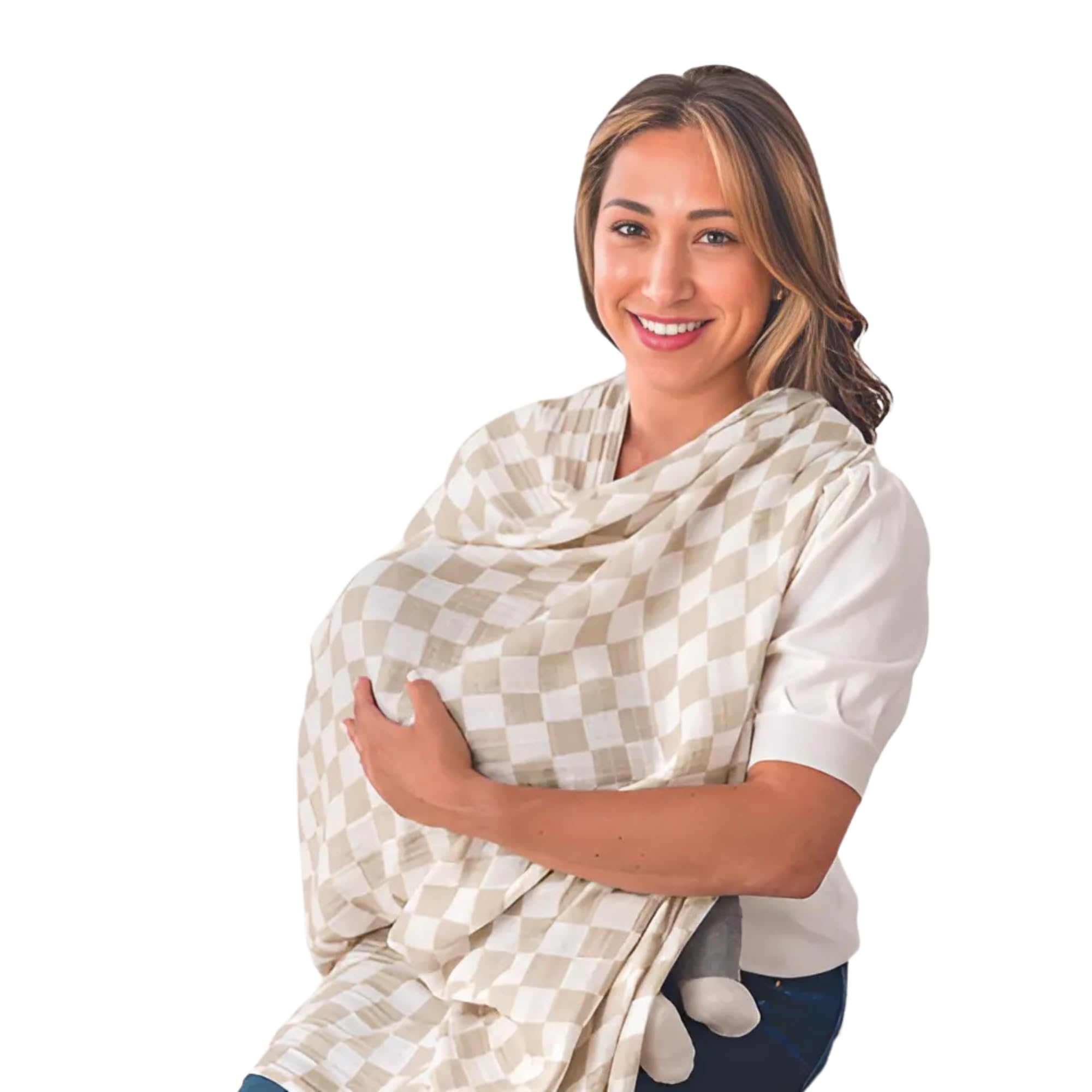 Itzy Ritzy Breastfeeding Boss nursing cover on the go for privacy