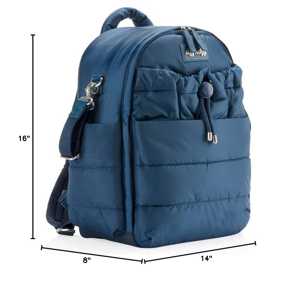 Itzy Ritzy Dream Diaper Bag in Sapphire Starlight adds color and everyday versatility.