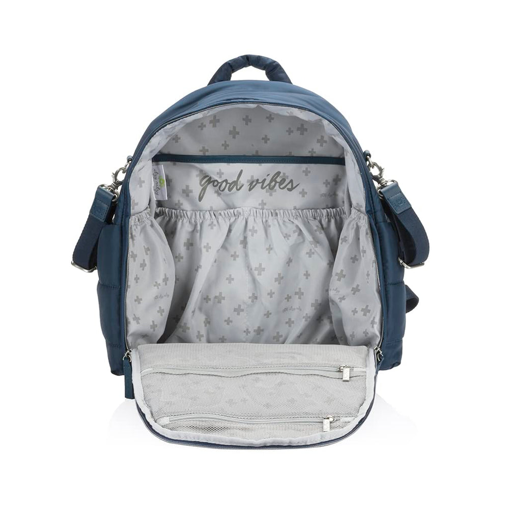Itzy Ritzy Dream Backpack laptop pocket supports on-the-go work or study.