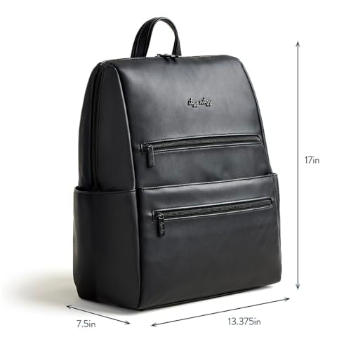 Itzy Ritzy Eras backpack in black offers a sleek, neutral look.