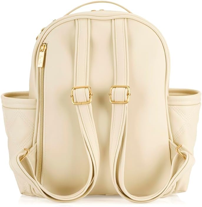 Itzy Ritzy Mini Plus Backpack travel-ready design for outings and trips.