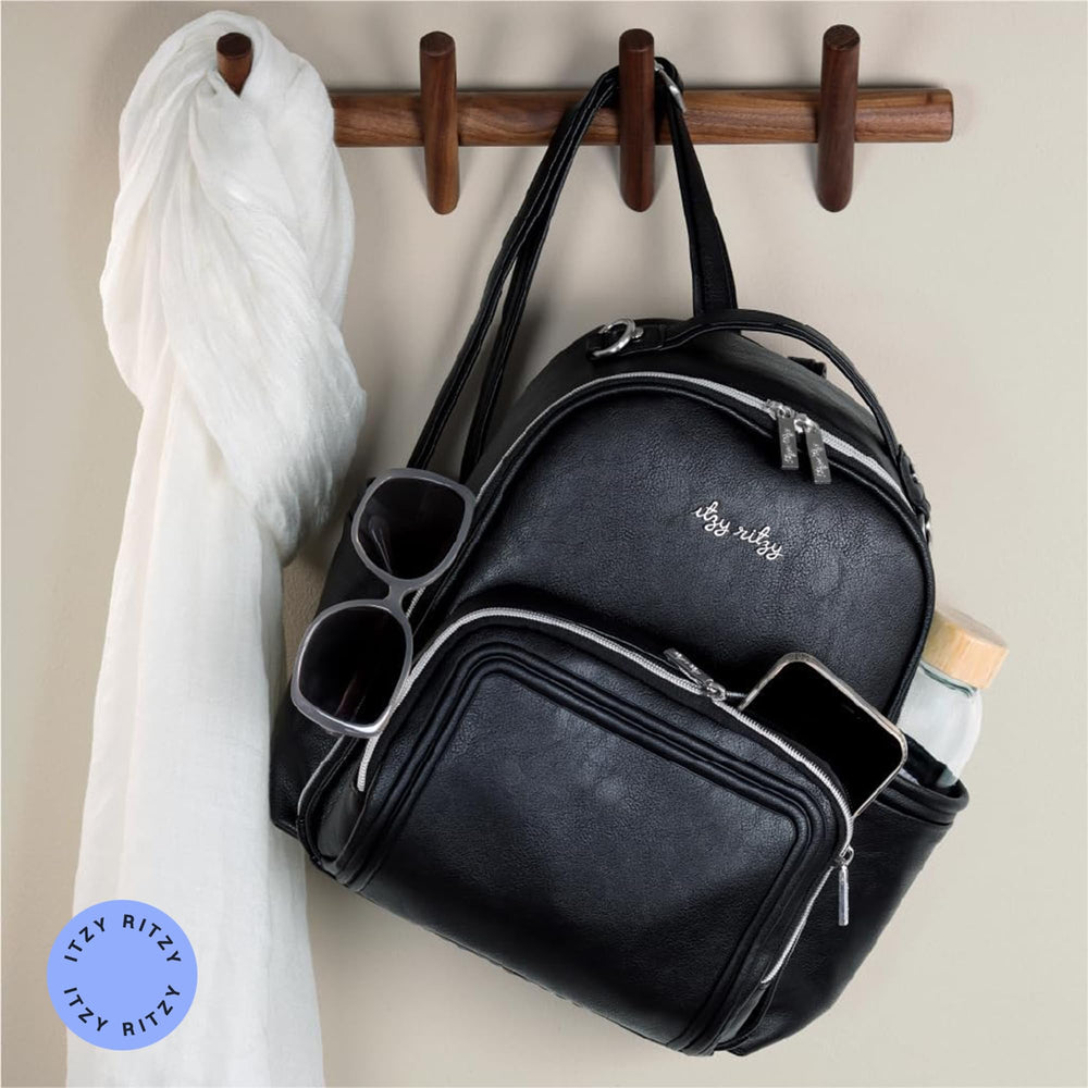 Itzy Ritzy mini plus adjustable shoulder straps for comfortable hands-free wear