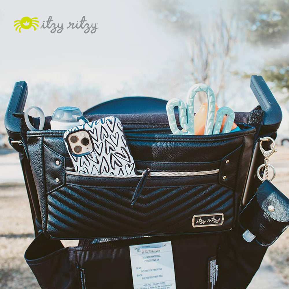 Itzy Ritzy stroller caddy compatible with most stroller models