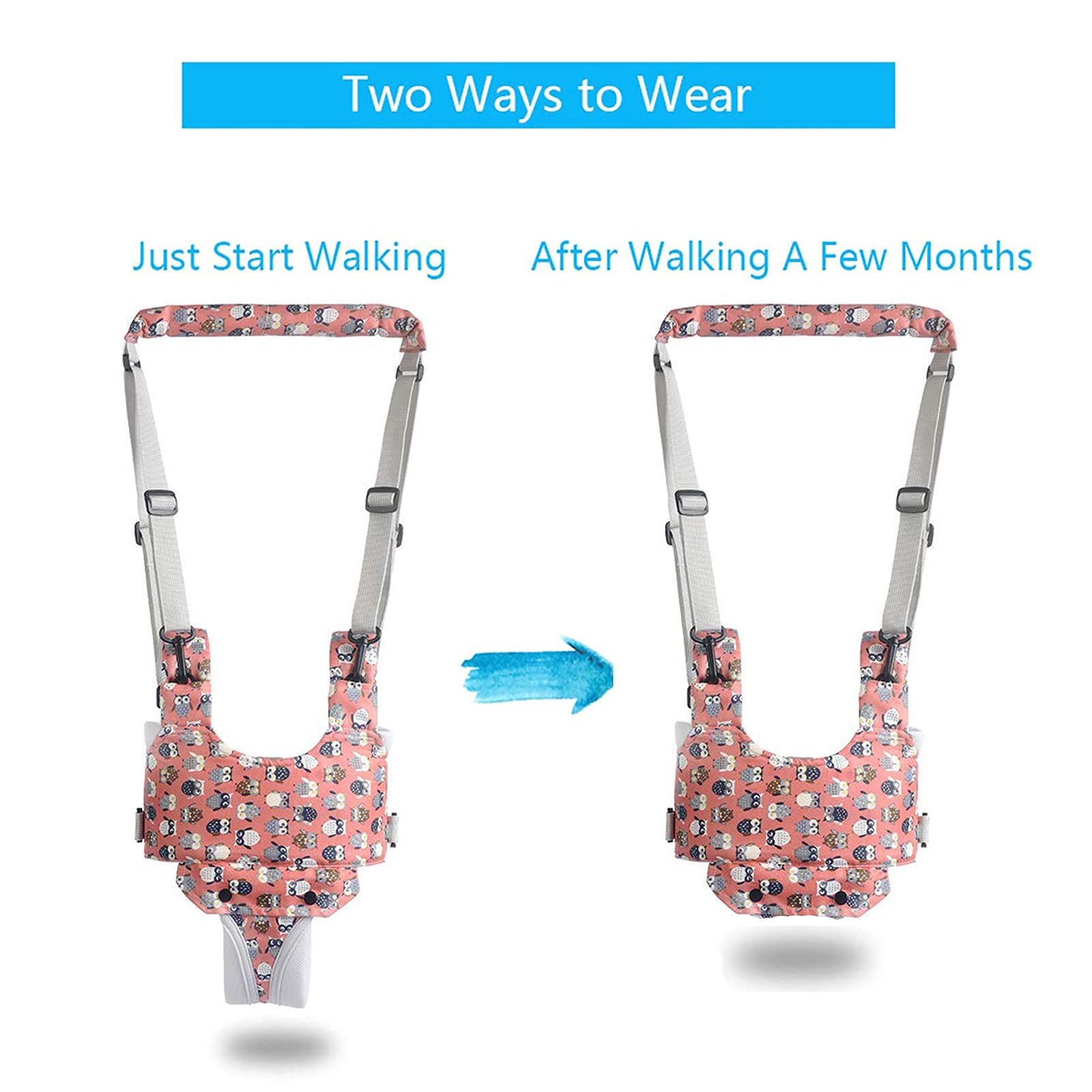 IULONEE 4-in-1 walker in usage modes for growing toddlers