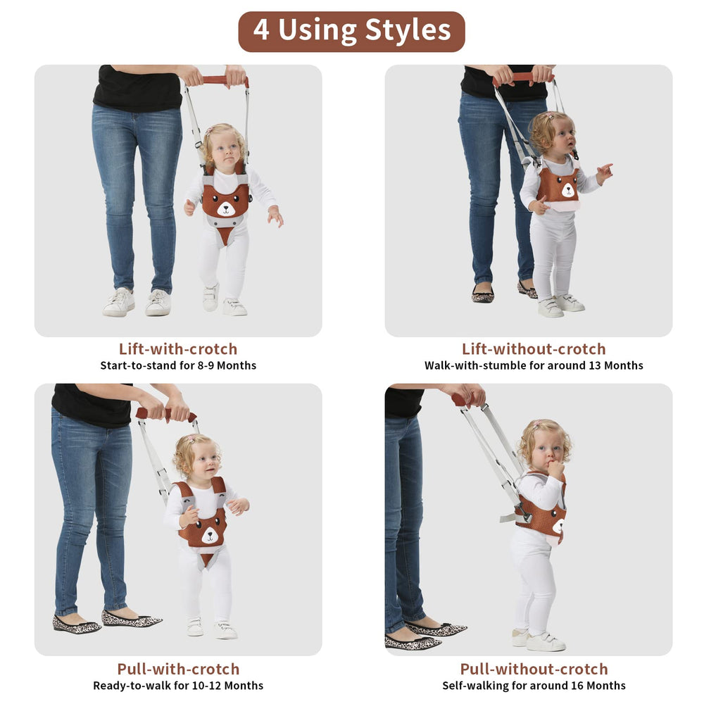 IULONEE detachable crotch band eases early balance and later mobility.