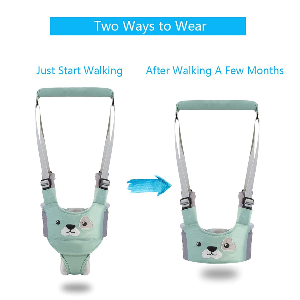 IULONEE baby walker green lifting mode helps safe standing for early mobility