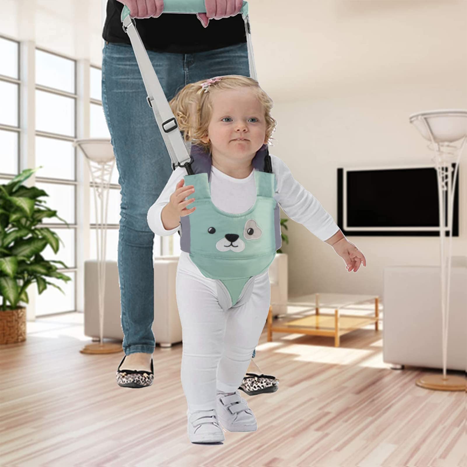 IULONEE baby walker green portable design ideal for on the go safety