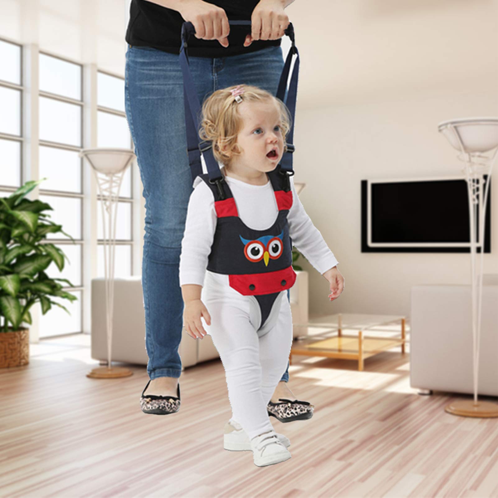 IULONEE Baby Walker is lightweight and portable for on-the-go supervision.