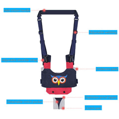 IULONEE Baby Walker in pulling mode encourages toddlers to walk with assistance.