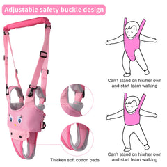 IULONEE pink harness with adjustable straps ensures secure fit