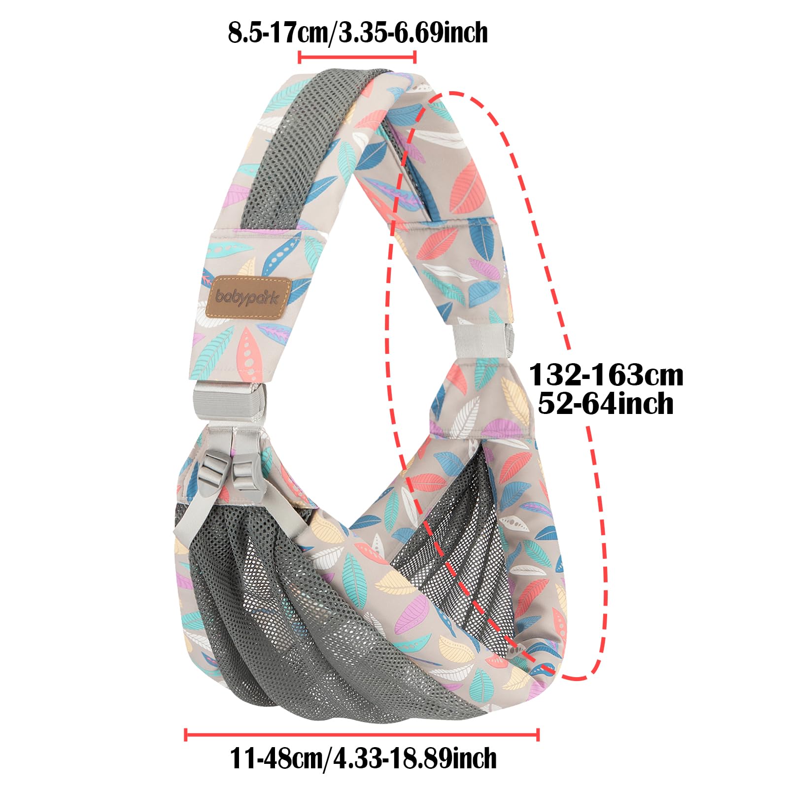 IULONEE ergonomic hip shape wrap supports healthy hip alignment for growing babies.