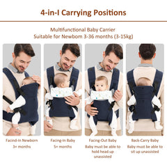 IULONEE wide waist belt and straps distribute weight to reduce back strain.