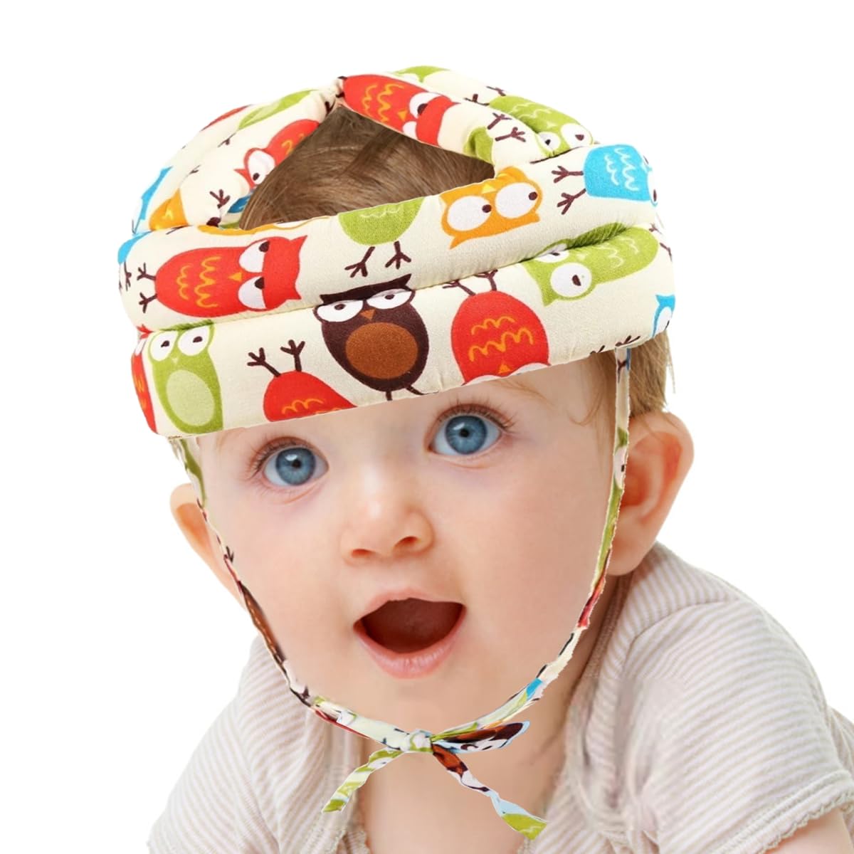 IUMÉ Toddler Safety Helmet adjustable-strap for secure, flexible fit during play.
