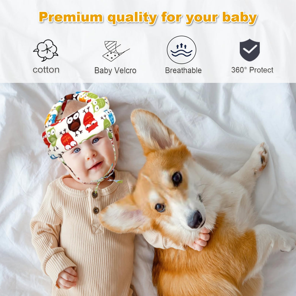 IUMÉ Toddler Safety Helmet size-40-55cm ensures a proper, comfy fit.