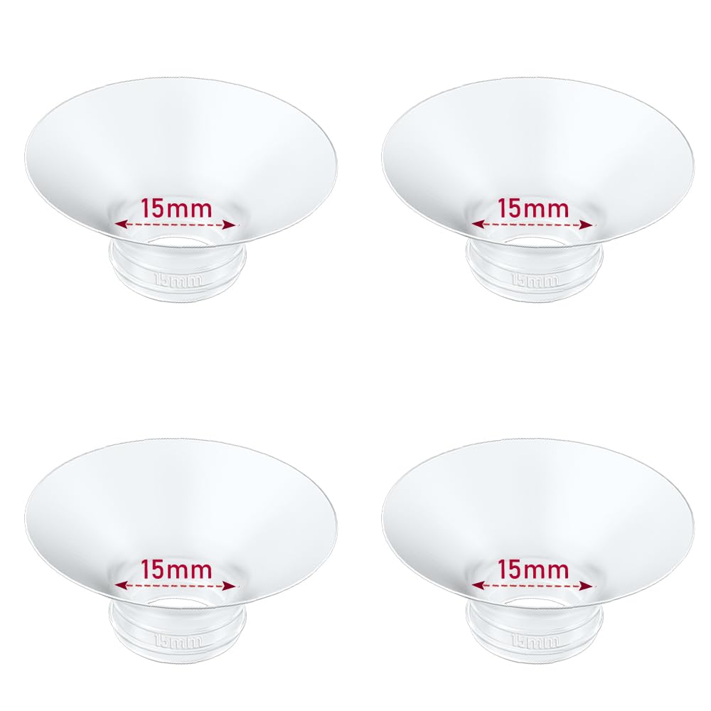 IVARONAL 15mm flange insert pack shown for comfortable fit with 24mm shields