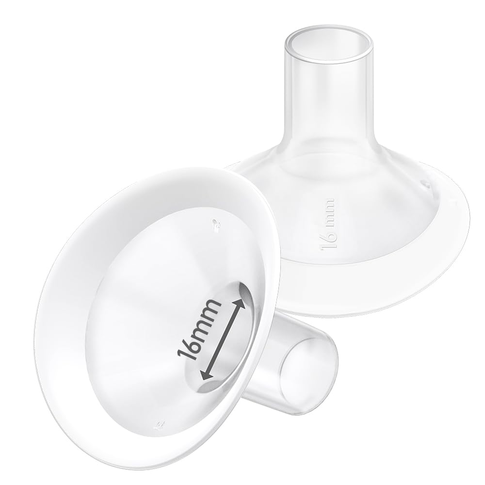 IVARONAL 16mm soft rim flanges close-up for comfortable pumping