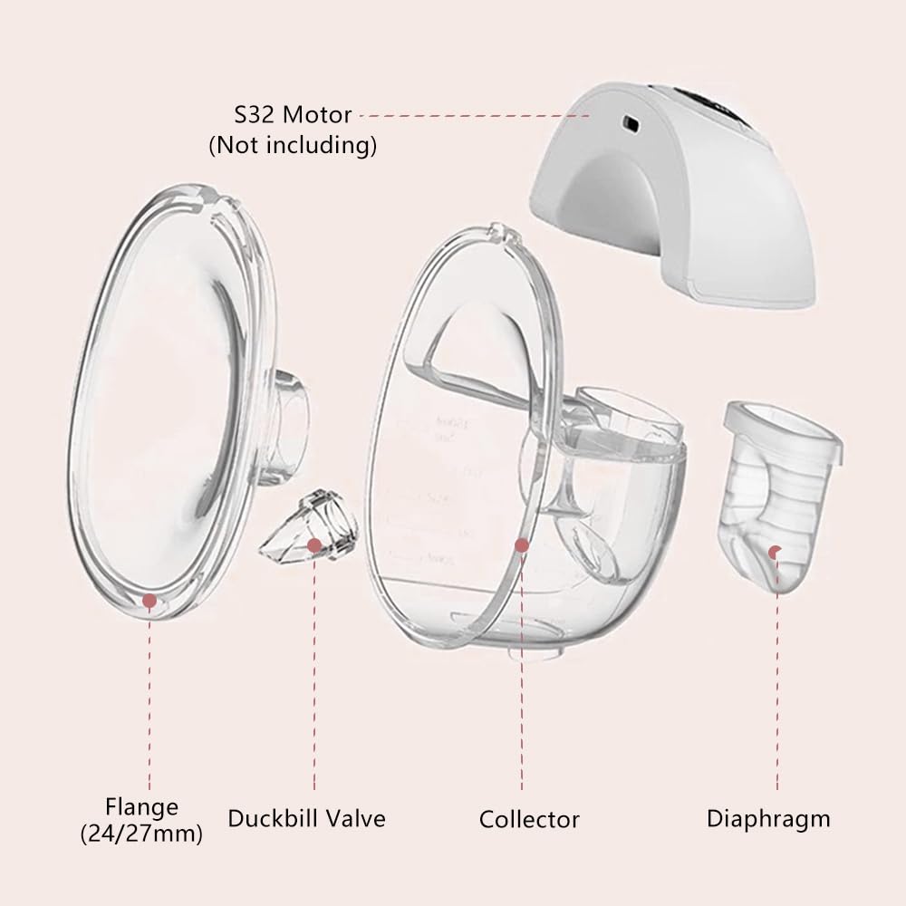 IVARONAL duckbill valve ensures stable milk flow and leak-free operation.