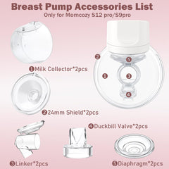 IVARONAL duckbill valves set with silicone to help prevent leaks