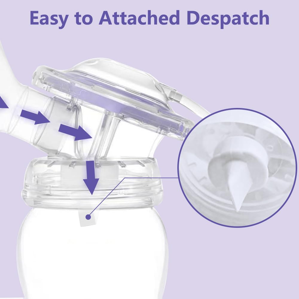 IVARONAL soft silicone duckbill valve, comfortable fit for moms.