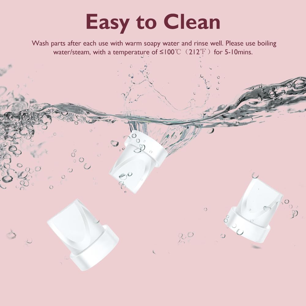 IVARONAL easy-clean duckbill valve for quick post-use care