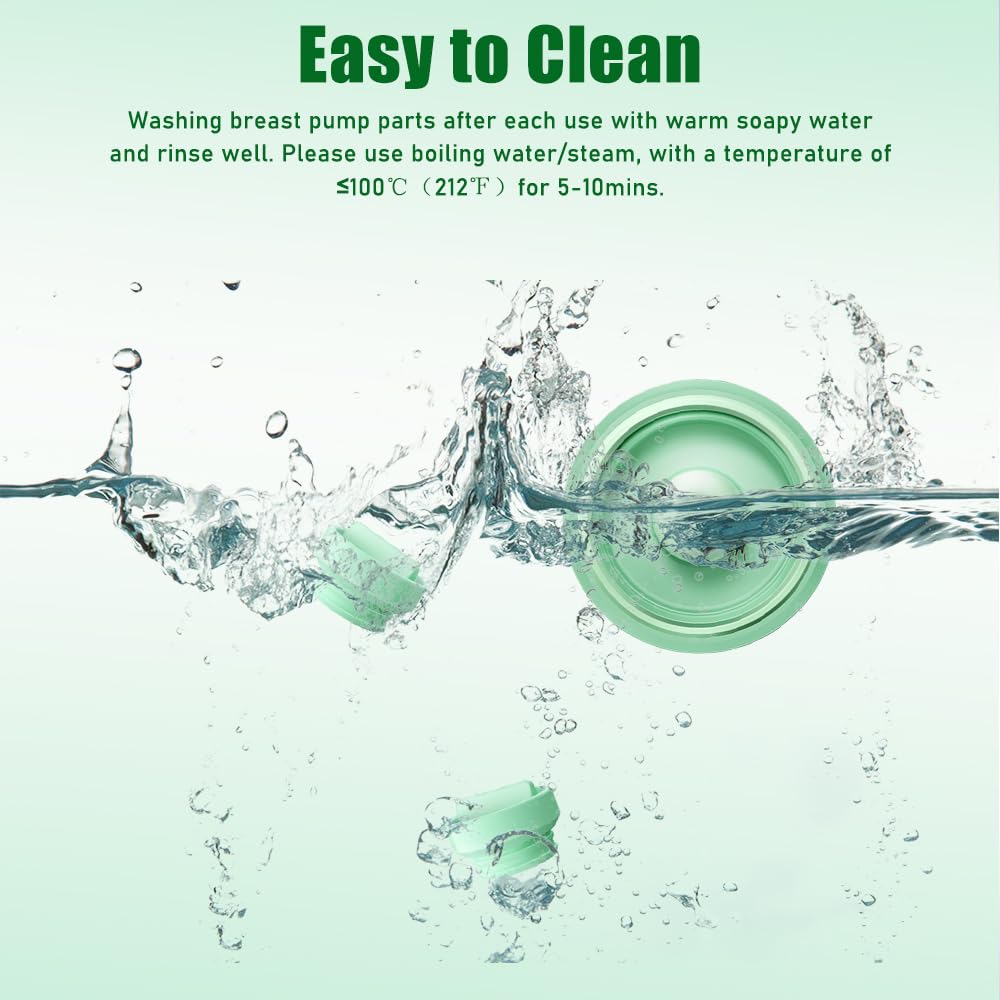 IVARONAL easy-clean pump parts simplify sanitization after use