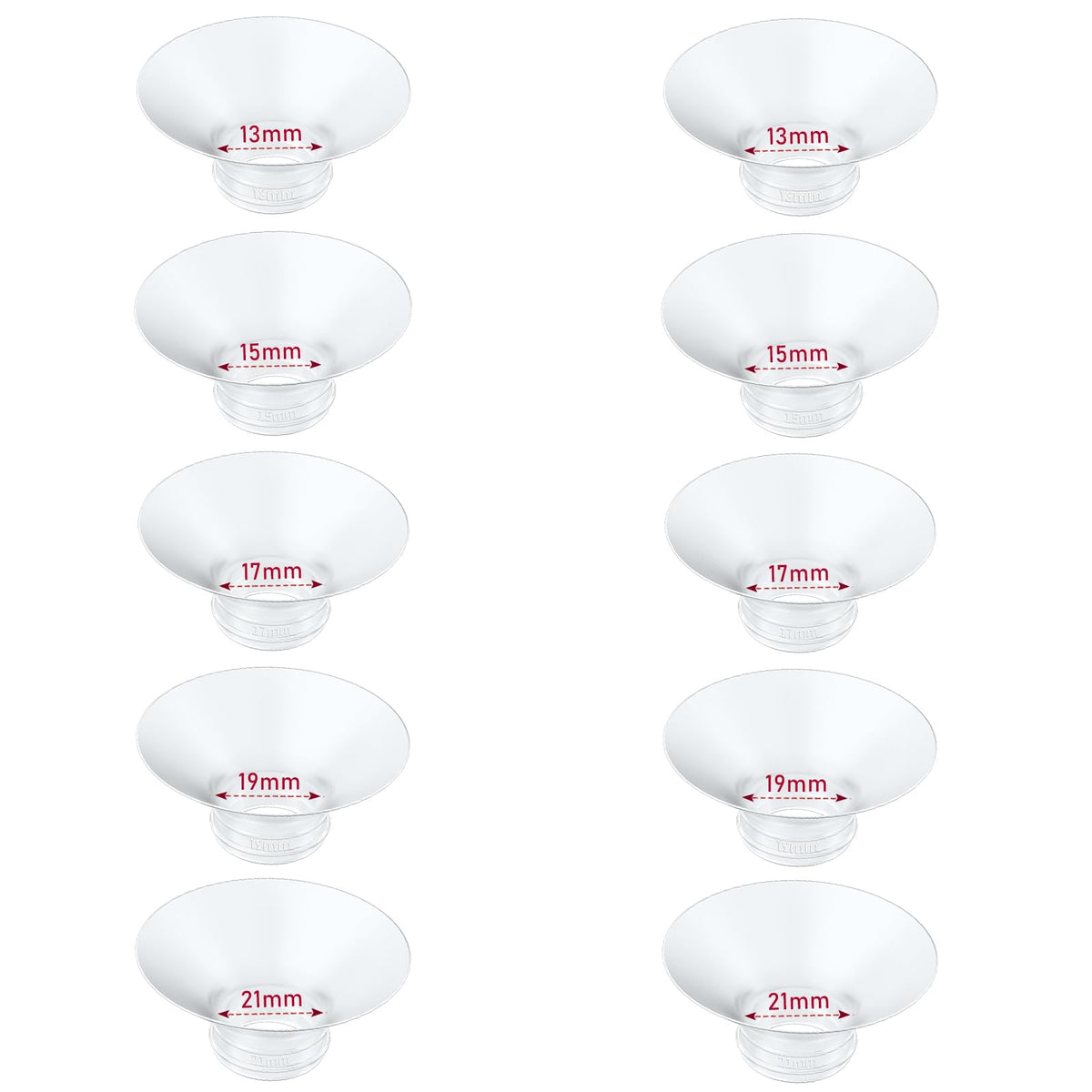 IVARONAL flange insert kit 10pc for flexible pumping comfort