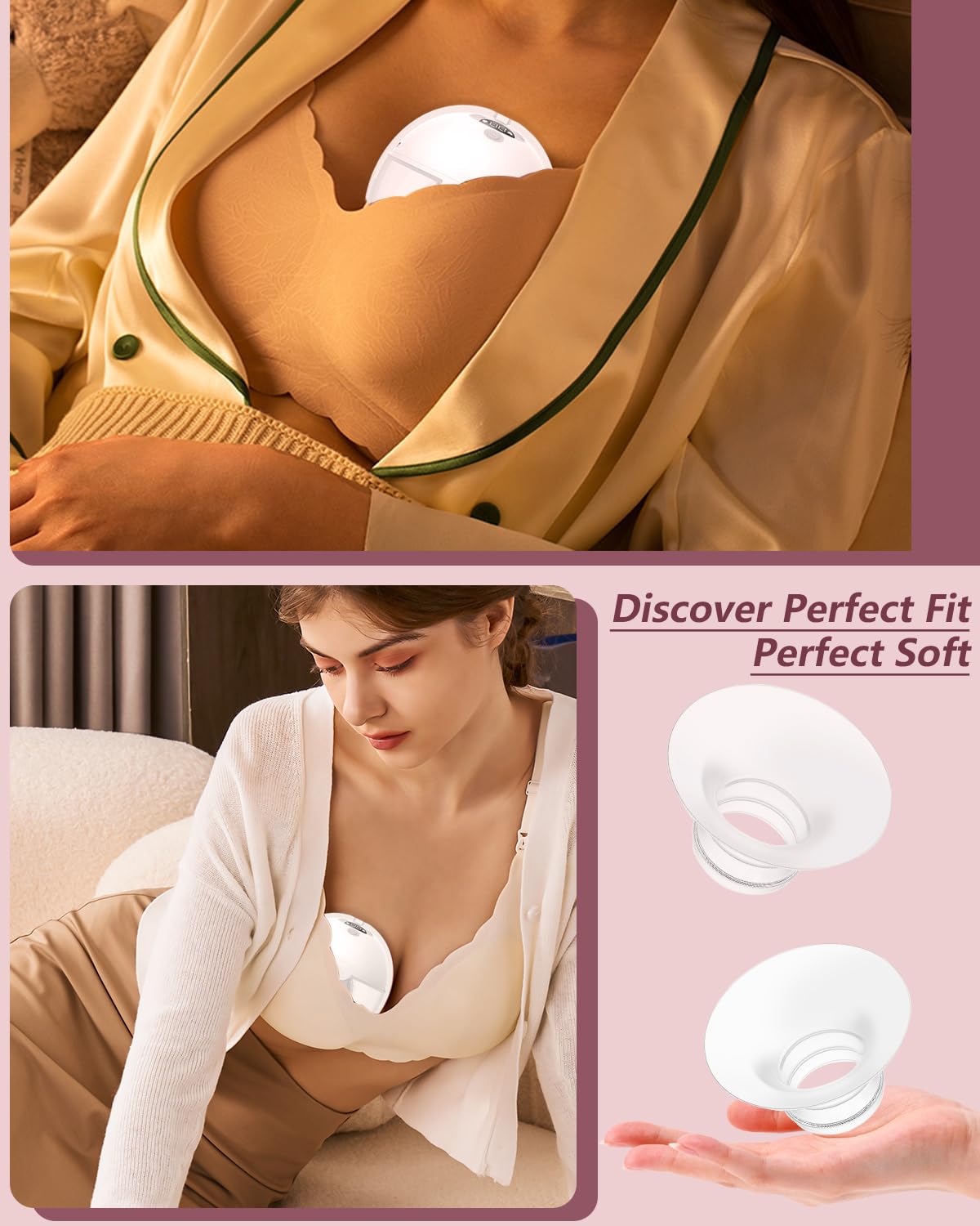 IVARONAL BPA-free material supports gentle skin contact