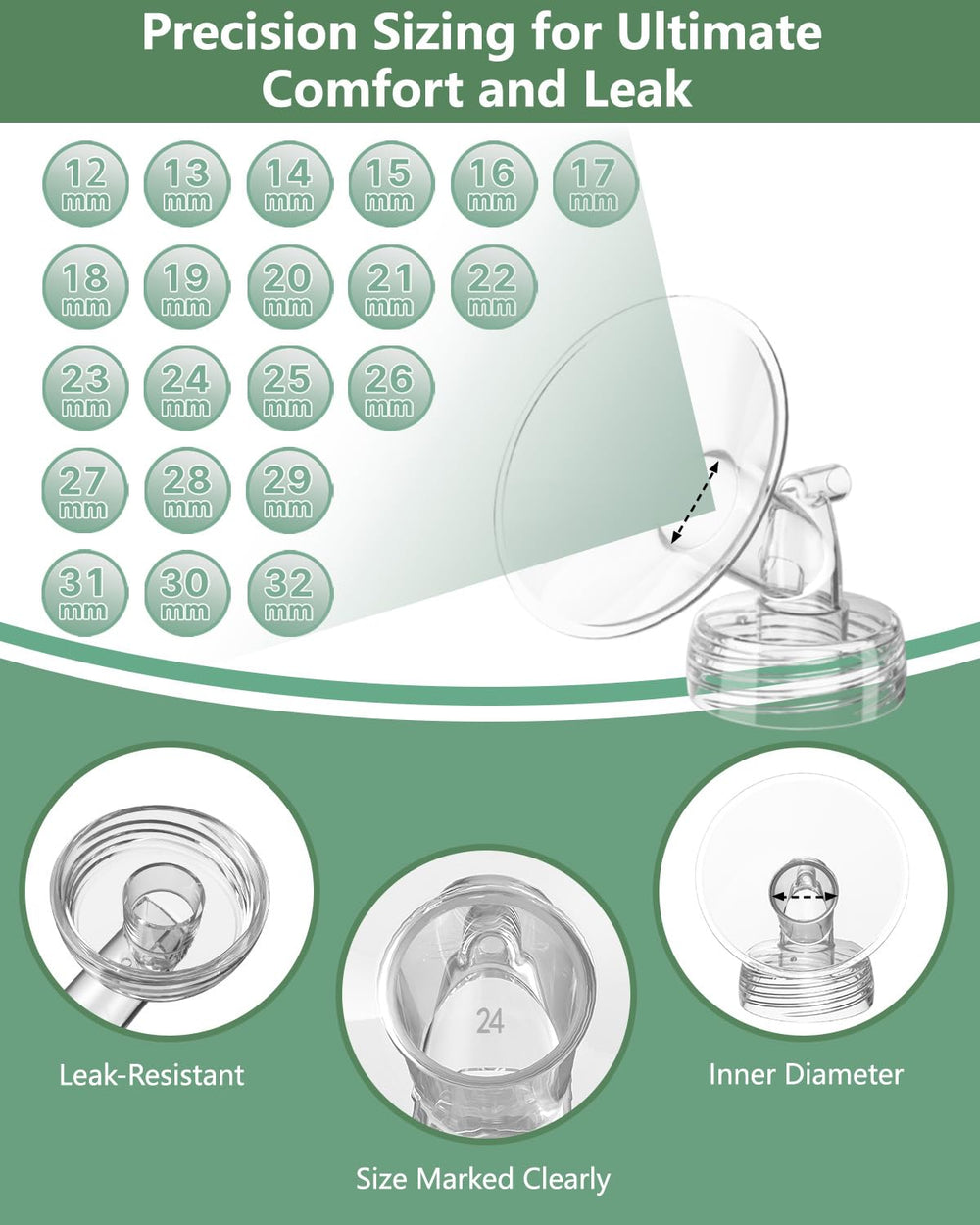 IVARONAL all-in-one storage bottle for pumping, storage, feeding