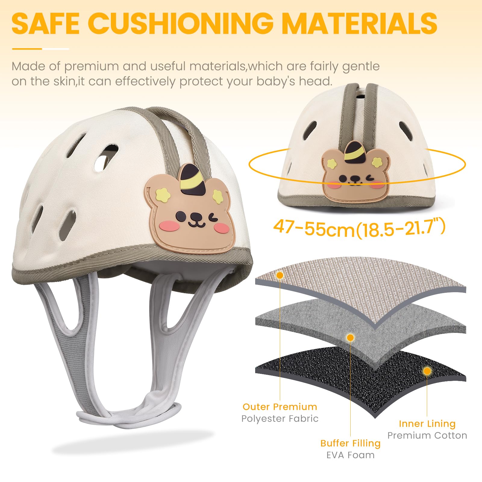 IvyWind breathable helmet close-up showing ventilation holes